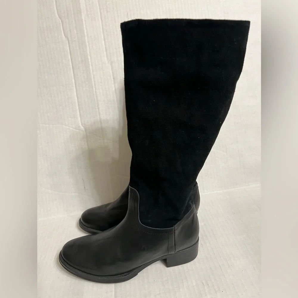 HELENE ROUGE Made In Spain Suede Tall Shaft Boots - Picture 9 of 16